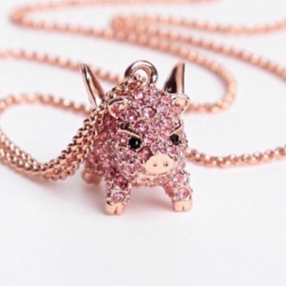 kate spade Jewelry - kate spade | imagination flying pig necklace
